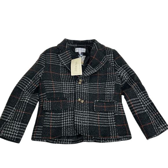 Trish Scully Gray William Blazer Boys Size 3 - Picture 1 of 6
